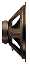 Eminence Delta-15B Woofer (side view)