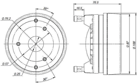 Beyma CP385Nd Dimensions