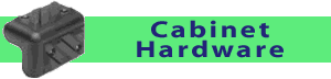 Speaker parts cabinet hardware