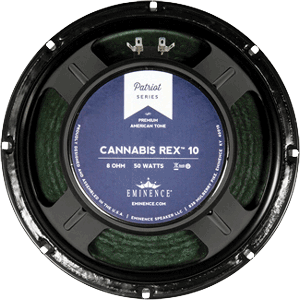 Cannabis Rex 10 10 inch hemp cone guitar speaker