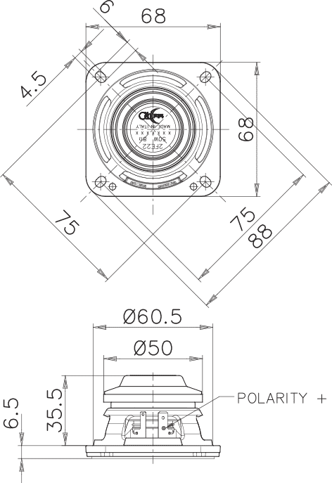 Faital Pro 2Fe22 Drawing