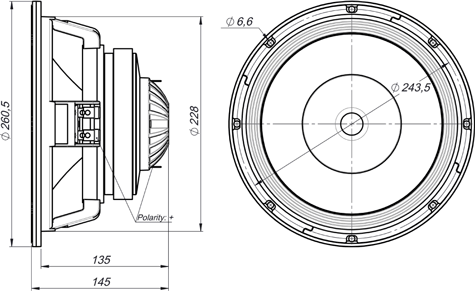 Beyma 10CX300Fe Mounting
