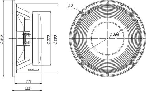 Beyma 12LX60v2 Mounting