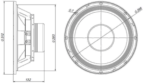 Beyma 12P80NdV2 Mounting