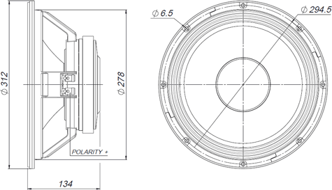 Beyma SM-112N Drawing