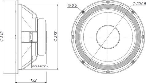 Beyma SM212 Drawing