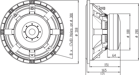 BMS 12S330 Drawing