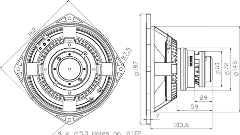 BMS 6CN160 Drawing