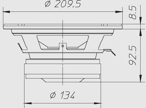 Ciare HW205 Drawing