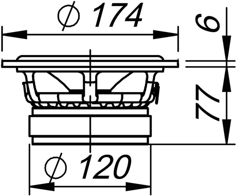 Ciare HWG160-4 Drawing