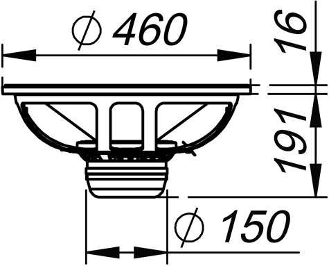 Ciare NDH18-4S Drawing