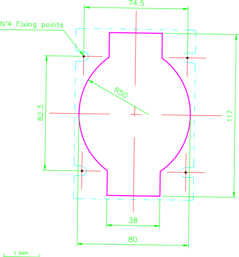 Faital Pro WG101 Cutout