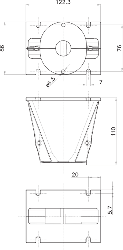 Faital Pro WG101 Drawing