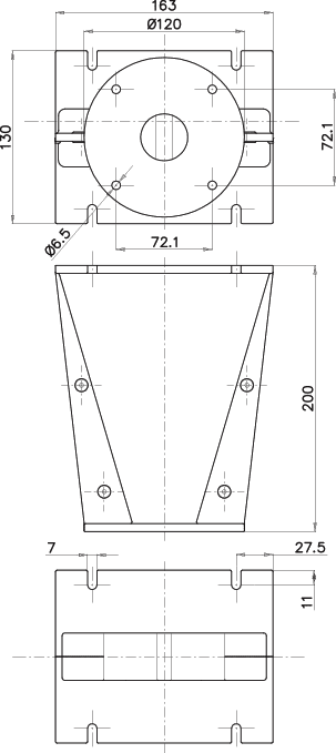 Faital Pro WG141 Drawing