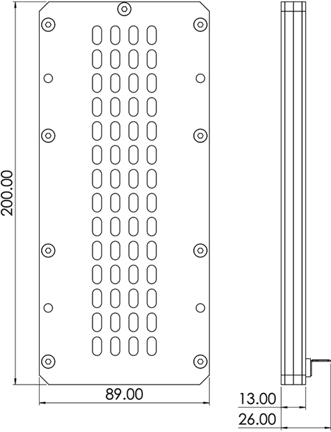 Radian LM8K Drawing