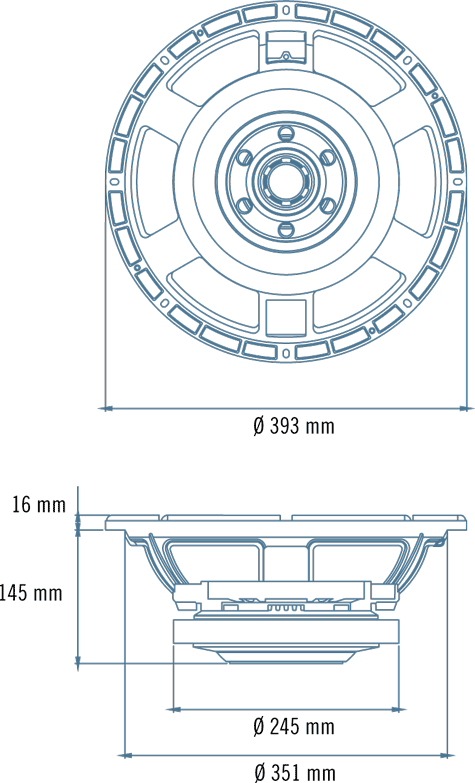 RCF LF15X401 Mounting
